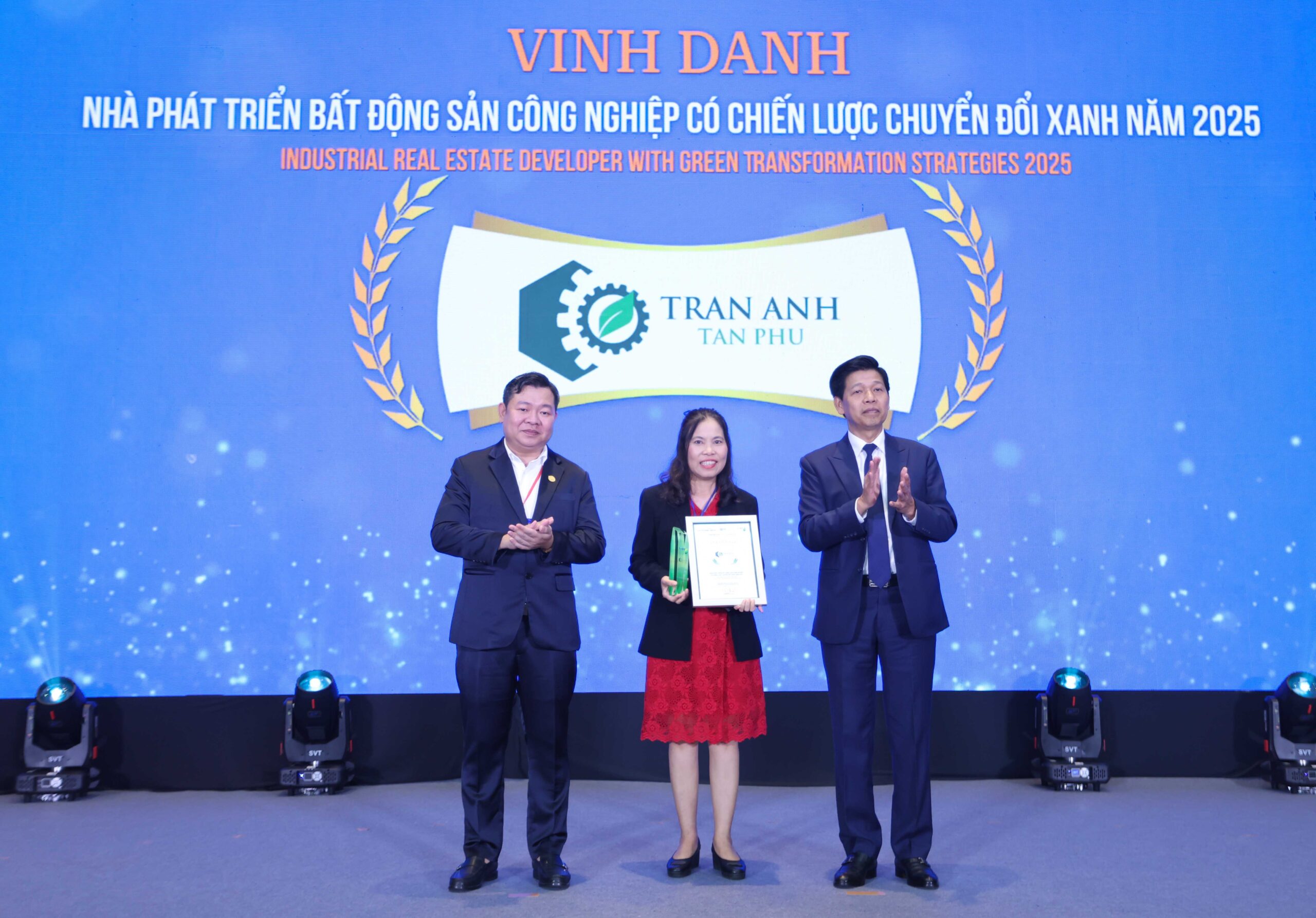 VINH DANH 10 NHÀ PHÁT TRIỂN BẤT ĐỘNG SẢN CÔNG NGHIỆP CÓ CHIẾN LƯỢC CHUYỂN ĐỔI XANH 2025