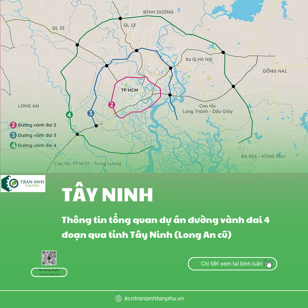 THÔNG TIN TỔNG QUAN DỰ ÁN ĐƯỜNG VÀNH ĐAI 4?