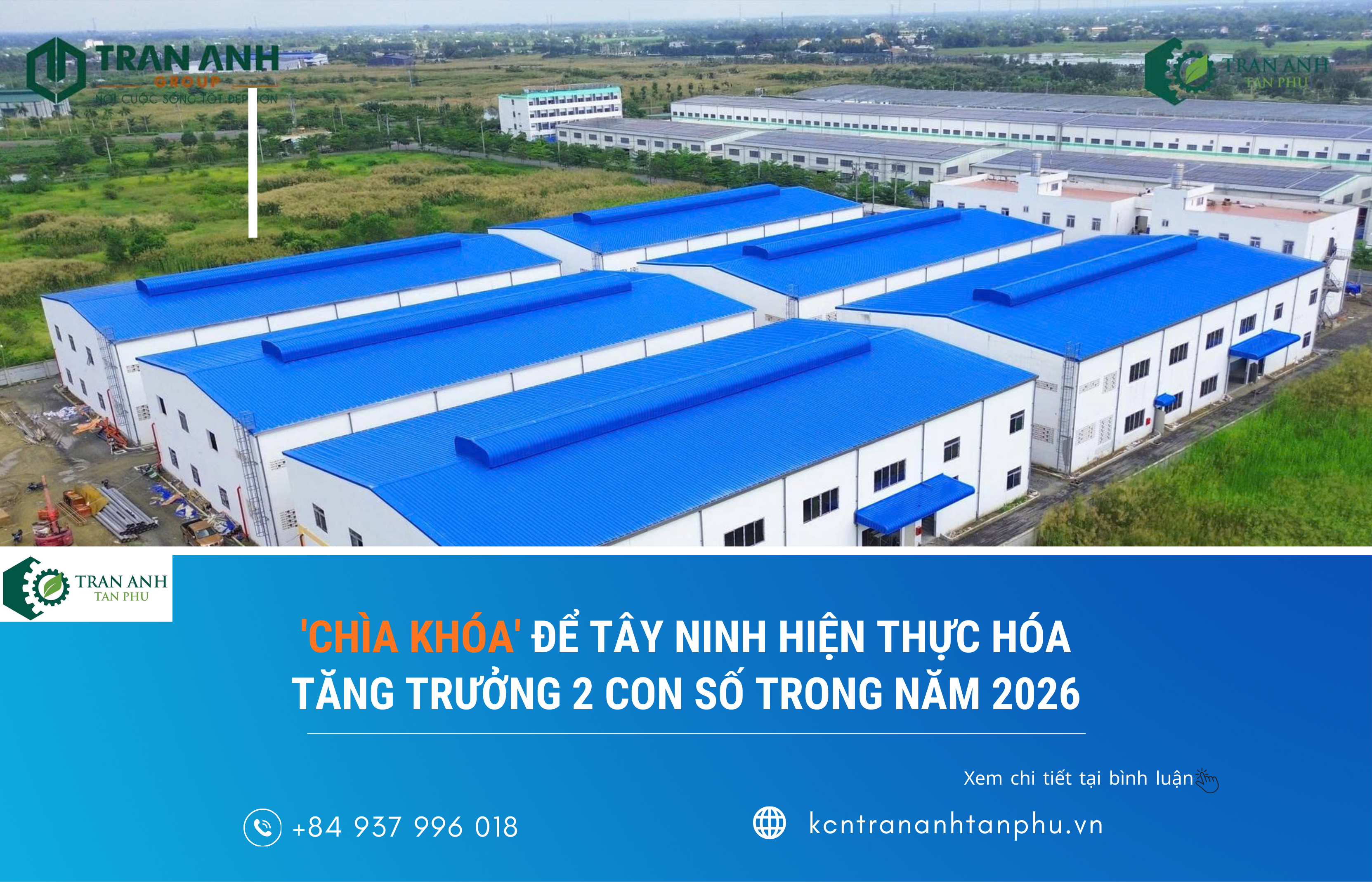 'CHÌA KHÓA' ĐỂ TÂY NINH HIỆN THỰC HÓA TĂNG TRƯỞNG 2 CON SỐ TRONG NĂM 2026