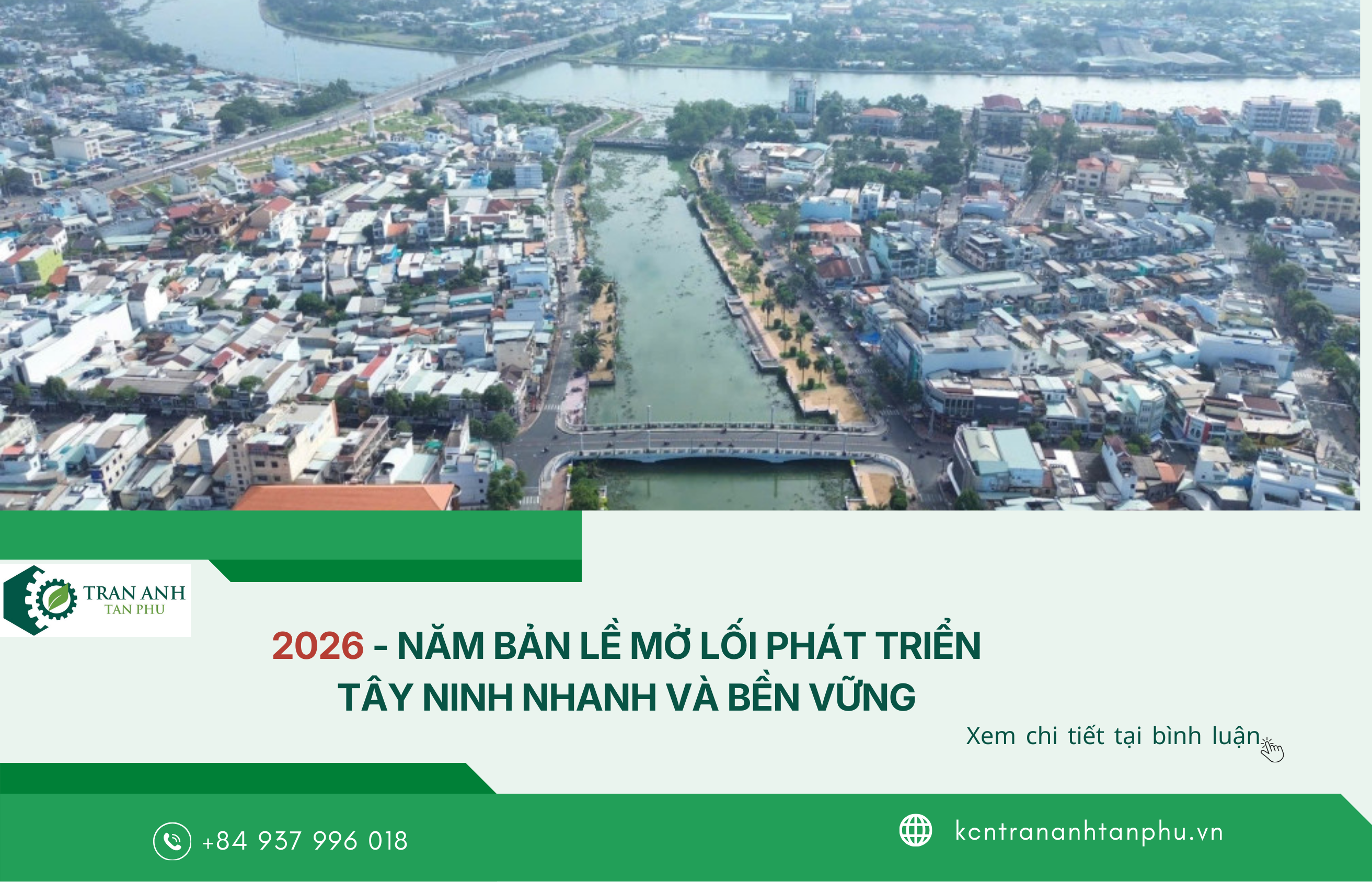2026 - NĂM BẢN LỀ MỞ LỐI PHÁT TRIỂN TÂY NINH NHANH VÀ BỀN VỮNG
