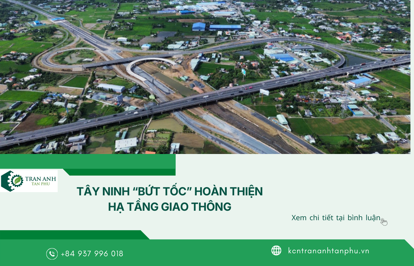 TÂY NINH “BỨT TỐC” HOÀN THIỆN HẠ TẦNG GIAO THÔNG